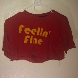 Feeling Fine Crop Top